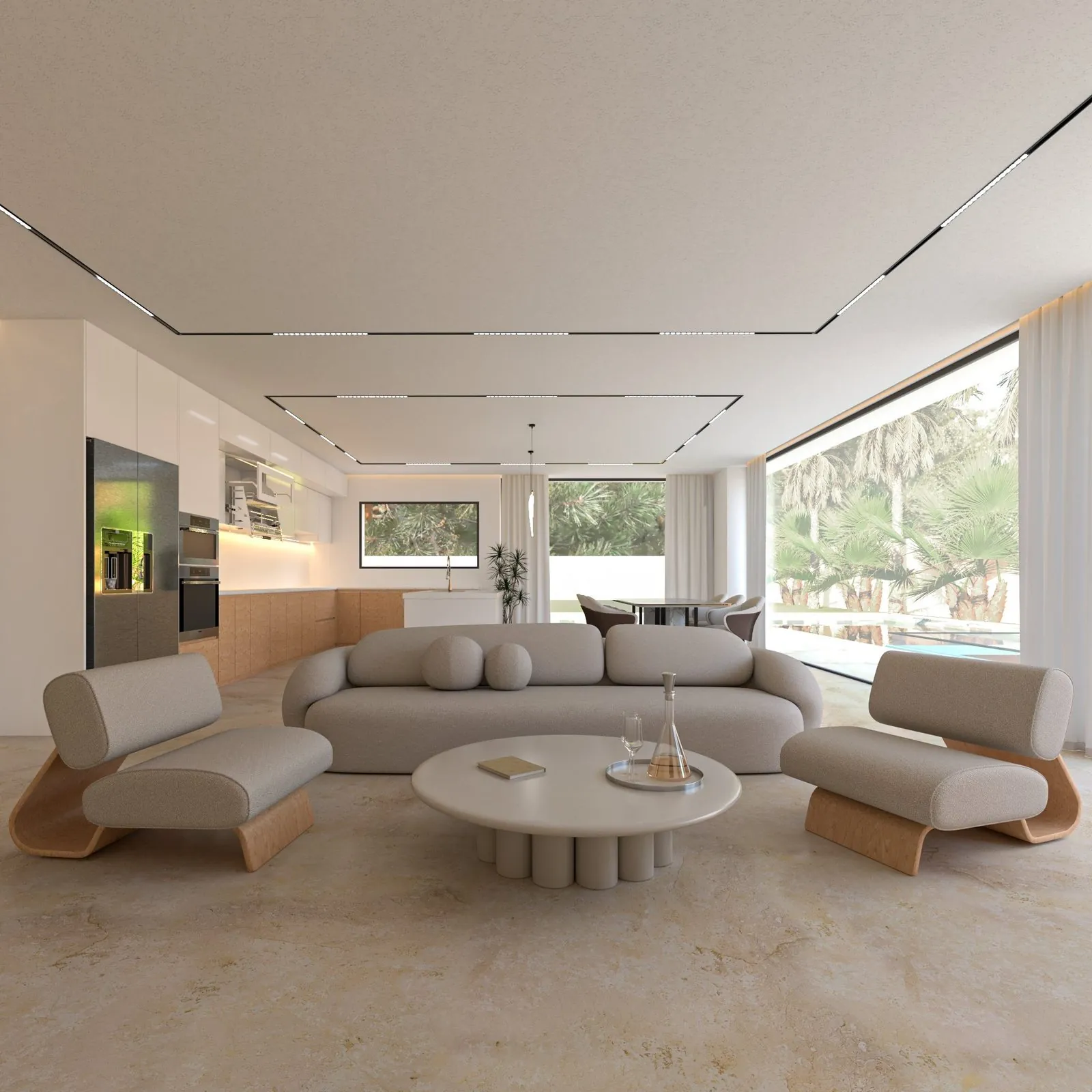 Salon de la villa Evasion III